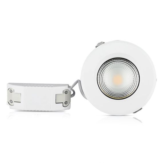 Светильник встраиваемый LED V-TAC, 10W, SKU-1272, 230V, 1200Lm, 6.4K, круглый (3800157611947) | Зображення 2