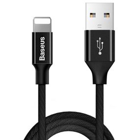 Кабель USB Baseus USB to Lightning 2A 1.8m CALYW-A Колір Чорний, 01