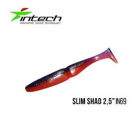 Приманка Intech Slim Shad 2,5"(12 шт) (IN69)