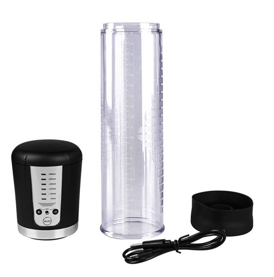 Автоматична вакуумна помпа із зарядкою від USB CANWIN ENLARGEMENT Passion Pump Men - P628AU Sex Aura | Зображення 4