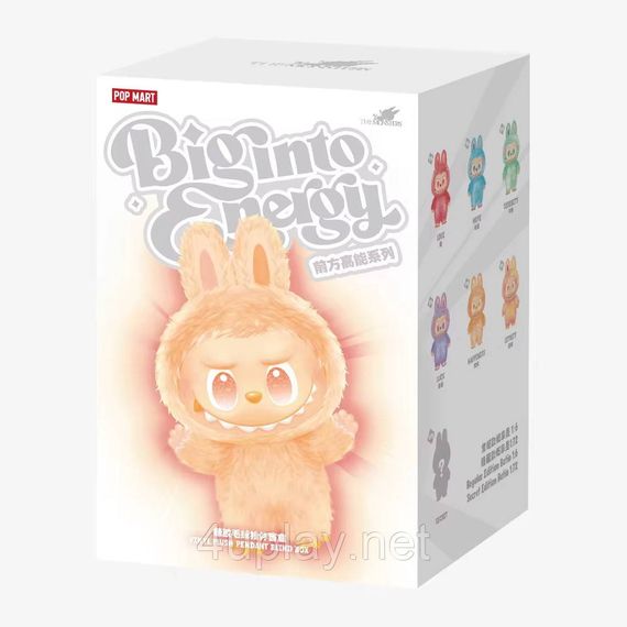 Игрушка-сюрприз Labubu Плюшевый брелок Лабубу Big into Energy Art The Monsters (51006-2P1) | Зображення 1