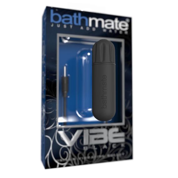 Вібропуля Bathmate Vibe Bullet Black, глибока потужна вібрація Sex Aura | Зображення 1