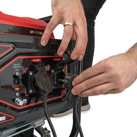 Генератор бензиновий 2,8/3 кВт, STORM INTERTOOL DT-1130 | Зображення 9