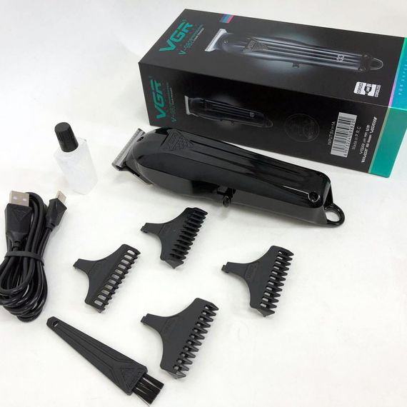 Машинка для стрижки волосся VGR V-982 LED Display, професійна електробритва, підстригальна машинка | Зображення 8