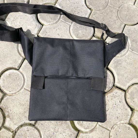 Сумка чоловіча брезентова military, Чоловіча тактична армійська сумка однолямочна FJ-74 | Зображення 6