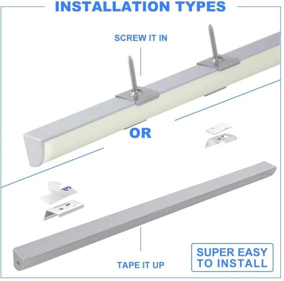 Світлодіодні лампи 4 шт (30 см) теплий жовтий, 1200 лм, 12 Вт | Зображення 6