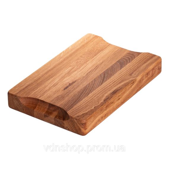 Кухонная разделочная доска деревянная 35×25 см прямоугольная Lugi C33W250350D | Зображення 1