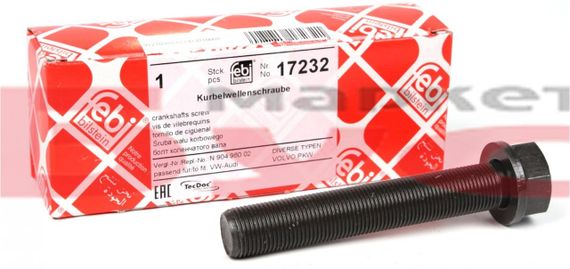 Болт шківа колінвалу VW LT T4 2.5TDI 18x110  17232