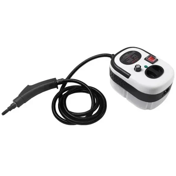 Пароочисник ручний Steam Cleaner 2500 Вт із набором та баком 1.2л HP-SC-002-white