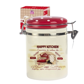 Ємність для сипучих продуктів Happy Kitchen 1200мл d10см/h16см S&T 631-11