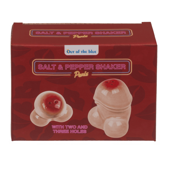 Солонка и перечница в виде пениса Salt & Pepper Shaker, 2 шт. Sex Aura | Зображення 9