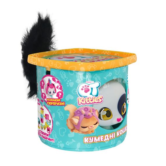 Дитячий ігровий набір "Кошеня Кенді" QT Kitties 450001-2 фігурка, будиночок, аксесуари