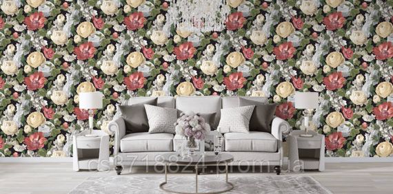 Обои виниловые на флизелиновой основе SINTRA Rosalinda 386644 (1,06х10,05м) | Зображення 6