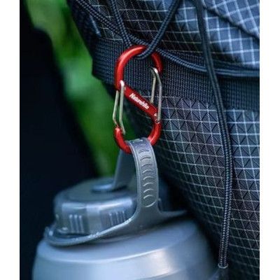 Карабин туристический Naturehike S-type NH20GS004, 4 см, червоний (6927595747100) | Зображення 1