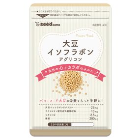 Комплекс для профилактика гормонального баланса Seedcoms Soy Isoflavone 30 Tabs