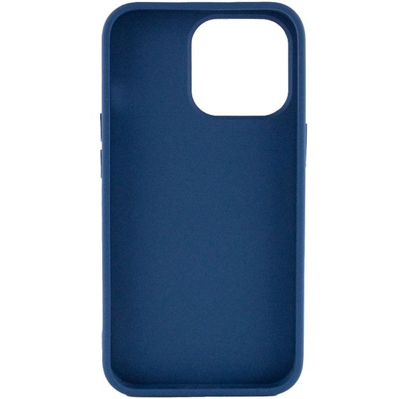 TPU чехол Bonbon Metal Style для Apple iPhone 14 Pro Max (6.7") Синий / Cosmos blue | Зображення 2