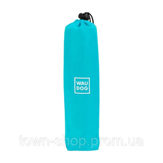 Миска складная WAUDOG Silicone, 385х230х50 мм голубой | Зображення 3