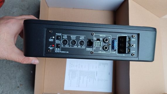 Сабвуфер з дистанційним управлінням XPRO CTC-1018 10-дюймовий в алюмінієвому корпусі 120Вт з максимальною потужністю 800Вт (44141-СТС-1018_3234) | Зображення 8