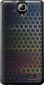 Чехол на Lenovo A536 Переливающиеся соты "498u-149-17620"