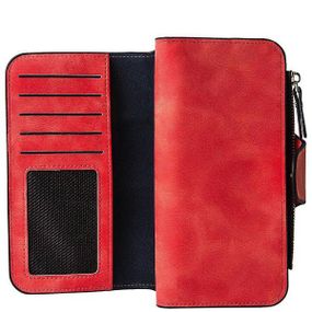 Гаманець жіночий Baellerry N2345 штучна замша Червоний