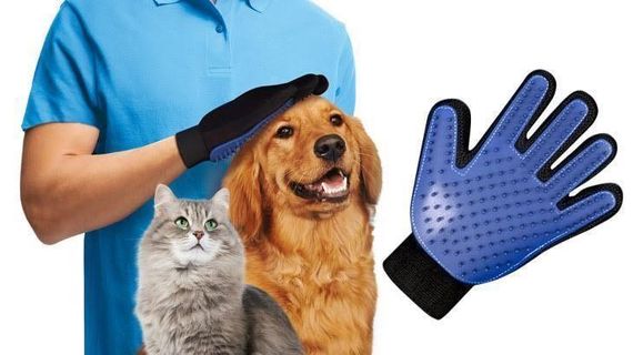 Перчатка для вычесывания шерсти True Touch, Тру Тач, Pet Glove | Зображення 4