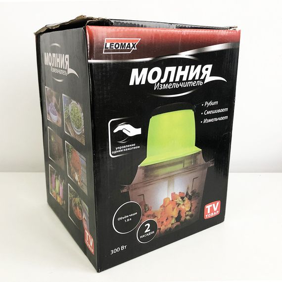 Подарочный набор: измельчитель Молния Original + Весы кухонные электронные IM-567 Domotec SF-400 | Зображення 3