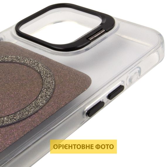 Чохол TPU+PC Jewel Sparkle with Magnetic Fit для Apple iPhone 15 Pro (6.1") Violet Shimmer | Зображення 3