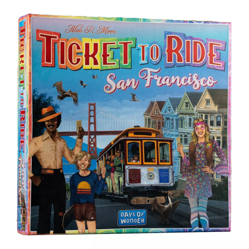 Настільна гра Ticket to Ride: San Francisco (Квиток на поїзд: Cан-Франциско)(английский) (англійською)