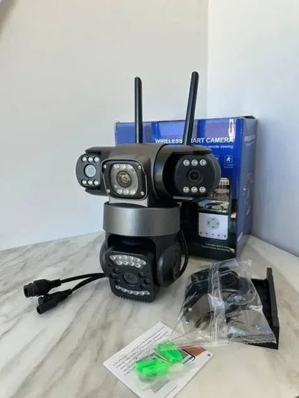 Вулична поворотна камера 4G Smart Camera SO-14 • Камера відеоспостереження з SIM-карткою для дому, дачі та бізнесу | Зображення 1