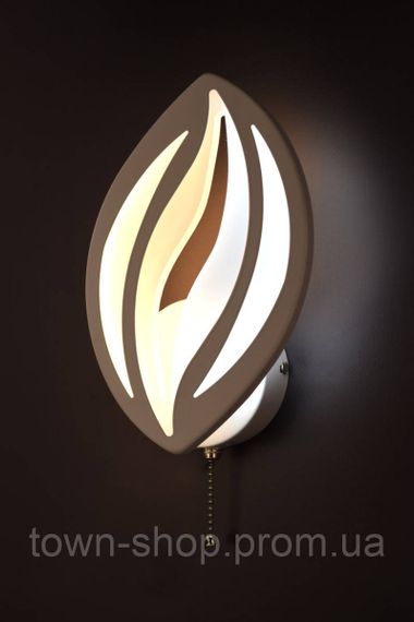 Бра настенное LED 2325/1-wh Белый 24х16х8 см. | Зображення 1