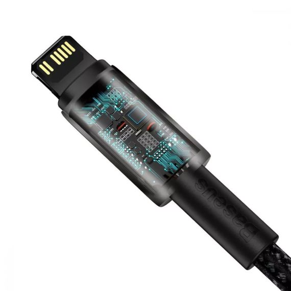 Кабель Baseus Tungsten Gold Fast Charging Type-C to Lightning PD 20W 1m | Зображення 3