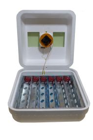 Инкубатор автоматический Рябушка Turbo 42 с металлическим модулем автопереворота