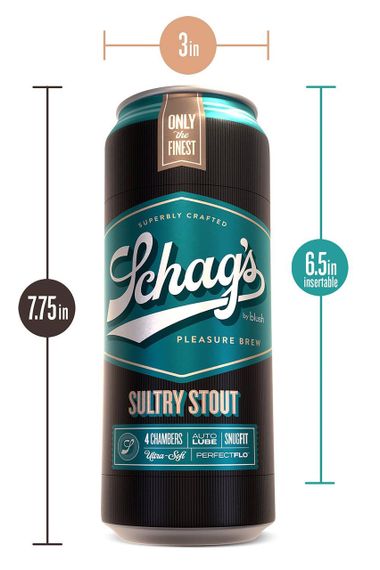 Мастурбатор SCHAG'S SULTRY STOUT FROSTED Sex Aura | Зображення 2