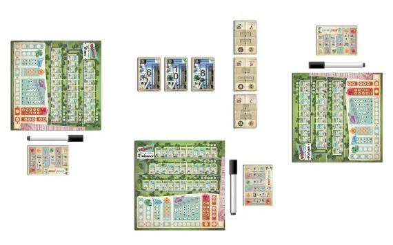 Настольная игра Бумажные кварталы (Welcome To…) (на украинском) | Зображення 3