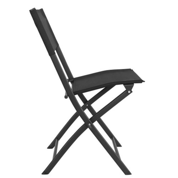 Стул садовый раскладной Bonro Бонро B-5055 черный (2шт) (42400558) | Зображення 4