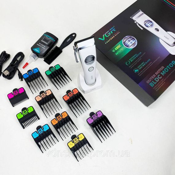 Бездротовий акумуляторний тример для стрижки волосся, Машина для стрижки в домашніх умовах UA-25 | Зображення 5