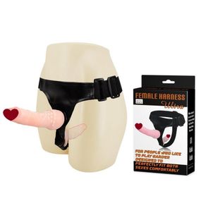 Страпон с вагинальной пробкой "Female Harness Ultra" BW-022020 sexstyle