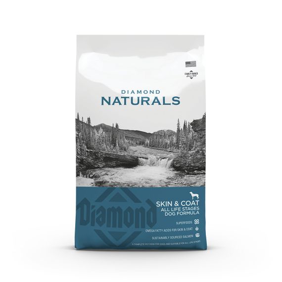 Корм Diamond Naturals All Life Stages Dog Skin & Coat сухой для здоровья кожи и шерсти собак на всех стадиях жизненного цикла 15 кг | Зображення 1