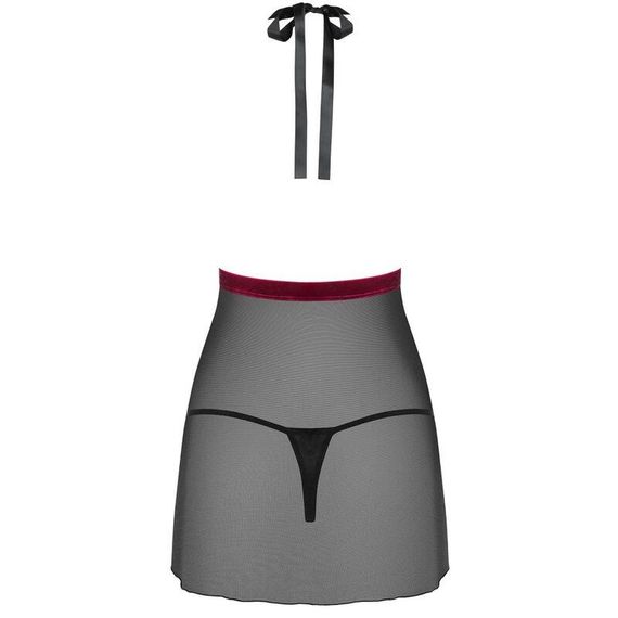 Пеньюар Obsessive Rossita черный, S/M sexstyle | Зображення 3