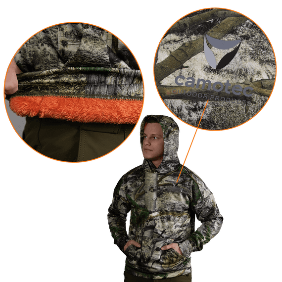 Зимове худі Basic Sequoia/Помаранчевий (7412), S L | Зображення 3