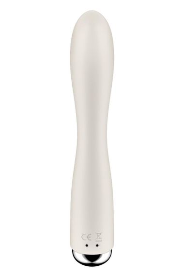 Вібратор для точки G Satisfyer Spinning Vibe 1 з ротацією, молочний Sex Aura | Зображення 4