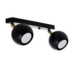 Світильник стельовий (спот) Bowl GU10 902 Чорний, Atmolight