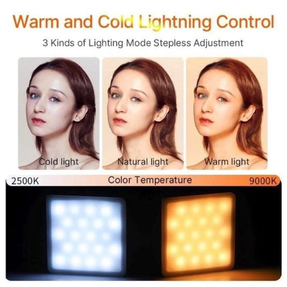 Відеосвітло Ulanzi Vijim Rechargeable Mini RGB Light (UV-B01001 VL49 RGB Pro) | Зображення 3