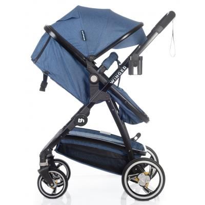 Коляска BabyHit Winger Blue трансформер (73553) | Зображення 7