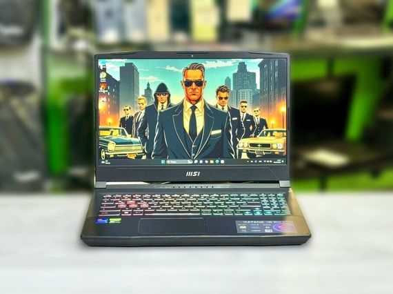 Игровой ноутбук Б-класс MSI Katana 15 B13V / 15.6" (1920x1080) IPS / Intel Core i7-12650H (10 (16) ядер по 2.3 - 4.7 GHz) / 16 GB DDR5 / 512 GB SSD M.2 / nVidia GeForce RTX 4070, 8 GB GDDR6, 128-bit / WebCam / Win 11 Home б/у | Зображення 1