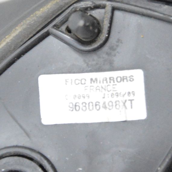 Дзеркало ліве електричне Peugeot 207 2006-2013 Дзеркало ліве 7 пінів Пежо 207 96806498XT | Зображення 5