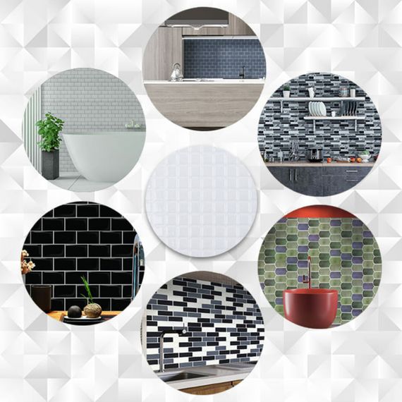 Самоклеюча поліуретанова плитка 235х235х1мм (D) SW-00001940 | Зображення 5