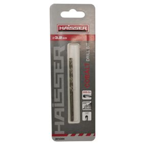 Свердло по металу HSS-Co – 3.2х36х65 мм COBALT DIN 338 Haisser Industrial