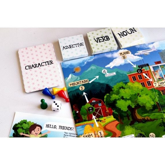 Гра навчальна настільна «English storytelling» 2101 Pre-Intermediate (A2) | Зображення 5