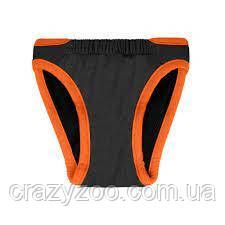 Трусы гигиенические для собак Bronzedog XXL трикотажные регулируемые серые обхват 48-60 см 672511/Т | Зображення 1